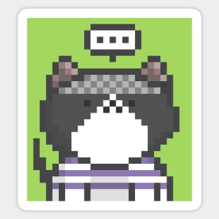 Pixel Cat 131 Sticker